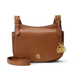 Torebka LAUREN RALPH LAUREN. Brązowe listonoszki Lauren Ralph Lauren, bez wzorów, bez dodatków. Za 1,498.99 zł.