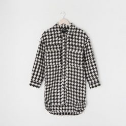 Płaszcz koszulowy - Wielobarwny. Płaszcze Sinsay, l, bez wzorów, bez kaptura. Za 139.99 zł.