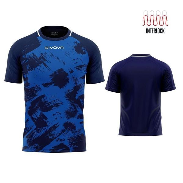 T-shirt Givova Art Sports Royal-Blue 3XS - Komfort i Styl. Niebieskie t-shirty Givova, xs, bez wzorów, z poliesteru, sportowe, bez kołnierzyka, bez ramiączek. Za 139.99 zł.
