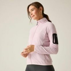 Damska bluza polarowa Rivendell z zamkiem błyskawicznym. Czerwone bluzy z polaru Regatta, bez wzorów, z polaru. Za 349.99 zł.