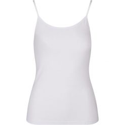 Damski bawełniany top Urban Classics Basic (x2). Białe topy Urban Classics, bez wzorów, z bawełny, bez kołnierzyka, bez ramiączek. Za 102.50 zł.