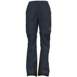Spodnie narciarskie damskie Odlo X-ALP 3L PK WATERPR. Niebieskie spodnie narciarskie ODLO, bez wzorów, narciarskie. W wyprzedaży za 1,704.99 zł.