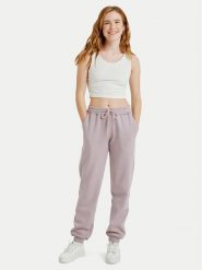 Roxy Spodnie dresowe Surf Stoked Pant Brushed ERJFB03491 Fioletowy Regular Fit. Fioletowe spodnie sportowe Roxy, bez wzorów, z dresówki. Za 159.99 zł.
