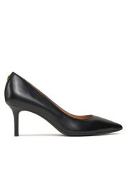 LAUREN RALPH LAUREN Szpilki 802940602001 Czarny. Czarne szpilki Lauren Ralph Lauren, bez wzorów, ze skóry, bez obcasa, na szpilce, bez zapięcia. Za 459.99 zł.