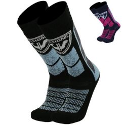 Skarpetki damskie Rossignol Thermotech (x2). Czarne skarpetki Rossignol, bez wzorów, z materiału. Za 129.00 zł.