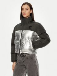 Karl Kani Kurtka puchowa Og Metallic Block 61760015 Czarny Regular Fit. Czarne kurtki Karl Kani, m, bez wzorów, z puchu, bez kaptura. Za 279.99 zł.