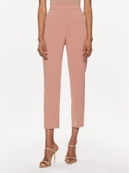 Pinko Spodnie materiałowe 102861 7624 Brązowy Regular Fit. Brązowe spodnie materiałowe Pinko, bez wzorów, z materiału. Za 309.99 zł.