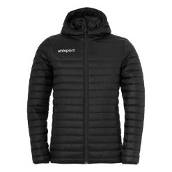 Kurtka z kapturem Uhlsport Essential Ultra Lite. Białe kurtki Uhlsport, bez wzorów, sportowe, z kapturem. W wyprzedaży za 341.50 zł.
