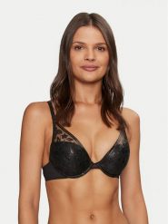 Chantelle Biustonosz push-up Philter C22CNR Czarny. Czarne biustonosze Chantelle, bez wzorów, z syntetyku. Za 189.99 zł.