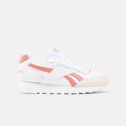 Sneakersy damskie Reebok Glide buty sportowe lifestylowe białe (100201437). Białe buty sportowe lifestyle Reebok, bez wzorów, bez zapięcia, trekkingowe. Za 269.00 zł.