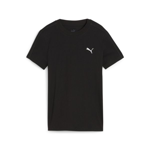 Koszulka damska HER PUMA Black. Czarne t-shirty sportowe Puma, m, bez wzorów, z dżerseju, bez ramiączek, na fitness i siłownię. Za 79.99 zł.