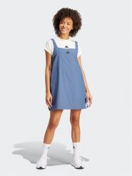 Adidas Sukienka letnia City Escape IS0670 Niebieski Loose Fit. Niebieskie sukienki adidas, s, bez wzorów, z syntetyku, bez kołnierzyka, bez ramiączek. Za 249.99 zł.