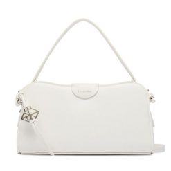 Torebka Calvin Klein. Białe torebki klasyczne Calvin Klein, bez wzorów, klasyczne, bez dodatków. Za 489.99 zł.