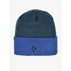 Czapka zimowa Black Diamond Fleece Beanie - indigo/kingfisher. Niebieskie czapki zimowe Black Diamond, bez wzorów, sportowe. Za 114.99 zł.
