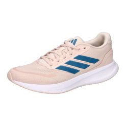 Buty damskie adidas Runfalcon 5 Running jasnoróżowe JQ9400. Czarne buty do biegania adidas, bez wzorów, bez zapięcia, do biegania. Za 209.00 zł.