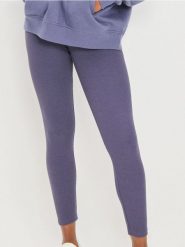 Legginsy - niebieski. Niebieskie legginsy Sinsay, bez wzorów. Za 22.99 zł.