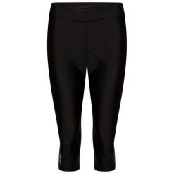Legginsy rowerowe damskie 3/4 Dare2B Worldly. Czarne legginsy Dare 2b, bez wzorów, z elastanu, sportowe. W wyprzedaży za 194.99 zł.