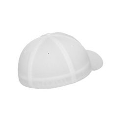 Czapka Flexfit 5 panel. Białe czapki z daszkiem FLEXFIT, bez wzorów. Za 132.00 zł.