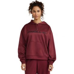 Bluza z kapturem O'Neill Rutile Hoodie Fleece, Kobiety. Czerwone bluzy O'Neill, l, bez wzorów, z poliesteru, bez ramiączek, z kapturem. Za 390.00 zł.