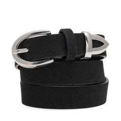 Pasek Damski Jenny Fairy. Czarne paski Jenny Fairy, bez wzorów. Za 39.99 zł.