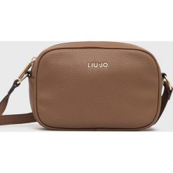 Liu Jo torebka kolor brązowy. Brązowe listonoszki Liu Jo, bez wzorów, z materiału, bez dodatków. Za 509.99 zł.