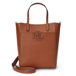 Torebka LAUREN RALPH LAUREN. Brązowe torebki klasyczne Lauren Ralph Lauren, bez wzorów, klasyczne, bez dodatków. Za 999.99 zł.