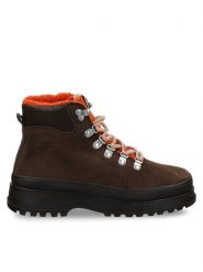 Gant Trapery 31543082 Brązowy. Brązowe traperki Gant, bez wzorów, ze skóry, bez obcasa, bez zapięcia. Za 659.99 zł.