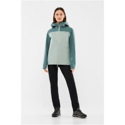 Kurtka damska hardshell z bluzą Primaloft VIKING Ravelo 3 in 1. Zielone bluzy Viking, bez wzorów, z hardshellu, bez kaptura, primaloft. Za 999.90 zł.