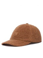 Guess Czapka z daszkiem AW5626 POL01 Brązowy. Brązowe czapki z daszkiem Guess, z aplikacjami, z poliesteru. Za 194.99 zł.