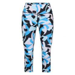 Damskie legginsy 3/4 Dare 2B Influential II. Niebieskie legginsy Dare 2b, bez wzorów. Za 212.50 zł.