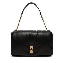 Torebka Tommy Hilfiger. Czarne torebki klasyczne Tommy Hilfiger, bez wzorów, klasyczne, bez dodatków. Za 659.99 zł.