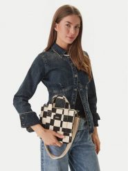 Vans Torebka VN000HRW3KS1 Kremowy. Białe torebki klasyczne Vans, bez wzorów, z materiału, bez dodatków. Za 149.99 zł.