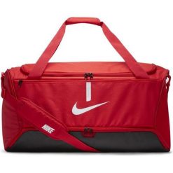 Torba sportowa unisex Nike Academy Team. Czerwone torby sportowe Nike, bez wzorów. Za 169.99 zł.