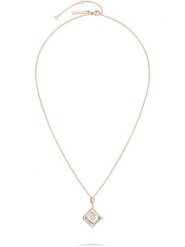 Liebeskind Naszyjnik z zawieszką - dł. 45 cm rozmiar: onesize. Naszyjniki Liebeskind, z materiału, ze stali. Za 189.29 zł.