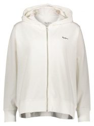 Pepe Jeans Bluza w kolorze kremowym rozmiar: XXL. Brązowe bluzy z kapturem Pepe Jeans, xxl, bez wzorów, z jeansu, bez kaptura. Za 204.95 zł.