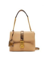 Steve Madden Torebka Bpatts-E SM13001648 Beżowy. Brązowe torebki klasyczne Steve Madden, bez wzorów, ze skóry, bez dodatków. Za 299.99 zł.