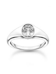 Thomas Sabo Srebrny pierścionek rozmiar: 52. Szare pierścionki thomas sabo, srebrne. Za 364.95 zł.