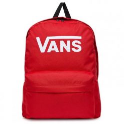 Plecak na deskorokę Vans Old Skool Print Backpack czerwony. Czerwone plecaki Vans, bez wzorów, bez dodatków. Za 159.00 zł.
