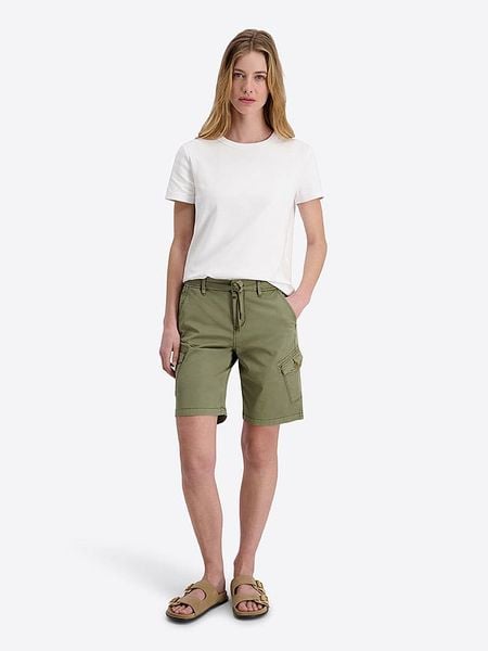 Timezone Bojówki "Marla" w kolorze khaki rozmiar: W26. Brązowe szorty Timezone, bez wzorów, z tkaniny. Za 135.49 zł.
