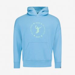 Bluza z kapturem unisex PADEL. Czerwone bluzy Head, na zimę, xl, bez wzorów, z materiału, bez ramiączek, z kapturem. W wyprzedaży za 315.00 zł.