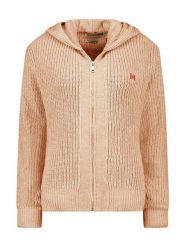 Canadian Peak Kardigan w kolorze beżowym rozmiar: XL. Brązowe swetry Canadian Peak, xl, bez wzorów, ze splotem, bez ramiączek. Za 139.87 zł.