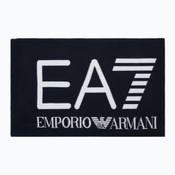 Szalik EA7 Mountain Visibility. Czarne szaliki i kominy EA7 Emporio Armani, na zimę, bez wzorów, z materiału, eleganckie. Za 179.99 zł.