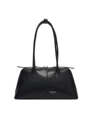 Emporio Armani Torebka EW005676 AF29741 Czarny. Czarne torebki klasyczne Emporio Armani, bez wzorów, ze skóry, bez dodatków. Za 1,779.00 zł.