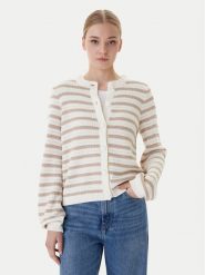 Vero Moda Kardigan Gorgeous 10338565 Beżowy Regular Fit. Brązowe swetry Vero Moda, s, bez wzorów, z syntetyku, bez ramiączek. Za 179.99 zł.
