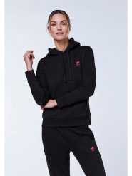 Polo Sylt Bluza w kolorze czarnym rozmiar: L. Czarne bluzy Polo Sylt, l, bez wzorów, z bawełny, z kapturem. Za 95.95 zł.