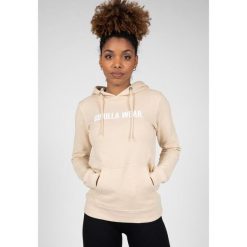 Charlotte Bluza z kapturem - Beżowy. Brązowe bluzy GORILLA WEAR, xs, bez wzorów, sportowe, bez ramiączek, z kapturem. Za 256.00 zł.