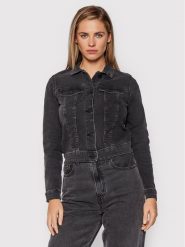 Noisy May Kurtka jeansowa Debra 27001866 Czarny Regular Fit. Czarne kurtki Noisy May, l, bez wzorów, z bawełny, bez kaptura. Za 119.99 zł.