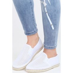 Białe Tenisówki High-Flown. Trampki marki Sinsay. Za 39.99 zł.