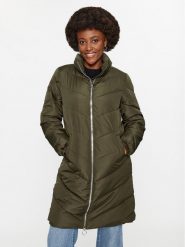 JDY Kurtka puchowa 15305658 Zielony Regular Fit. Zielone kurtki JDY, na zimę, s, bez wzorów, z puchu, bez kaptura. Za 139.99 zł.