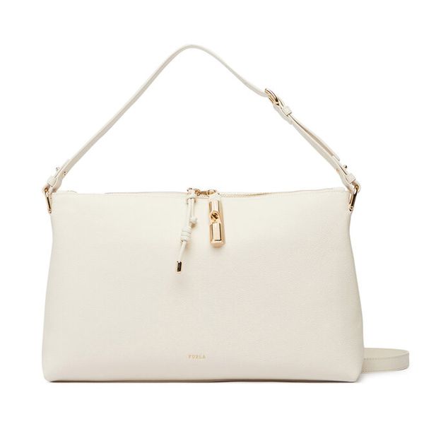 Torebka Furla. Białe torebki klasyczne Furla, bez wzorów, klasyczne, bez dodatków. Za 1,439.00 zł.